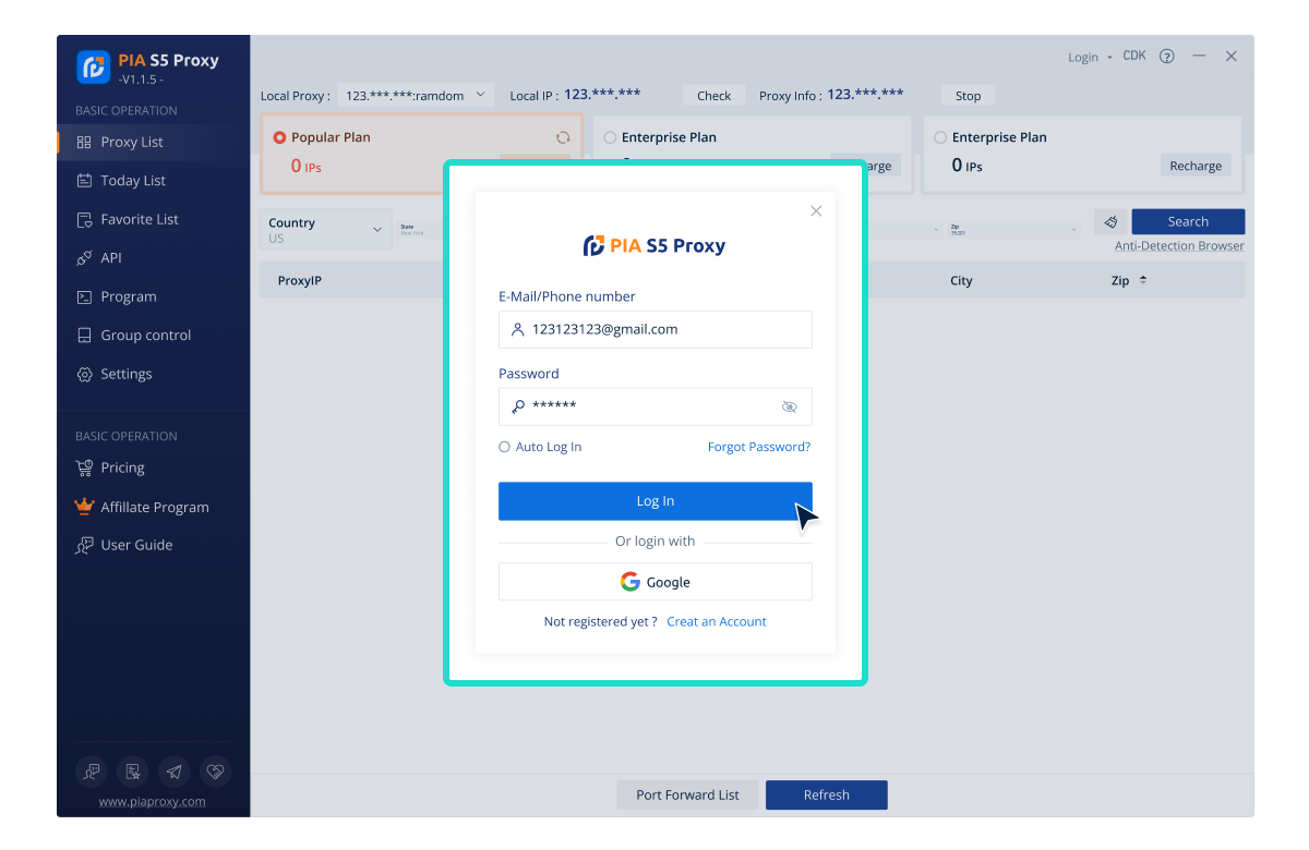 Simulating genuine visitors