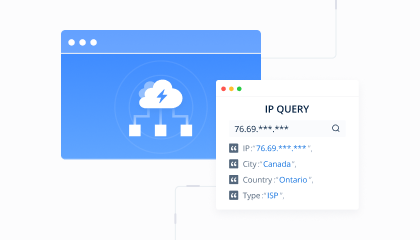 Get ISP and hostname for an IP